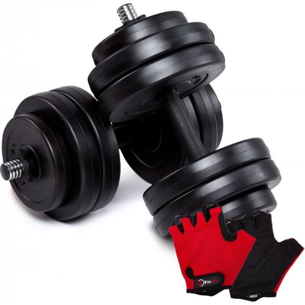 

Гантели Fit-On 2x13,5кг + перчатки (2010-0003)