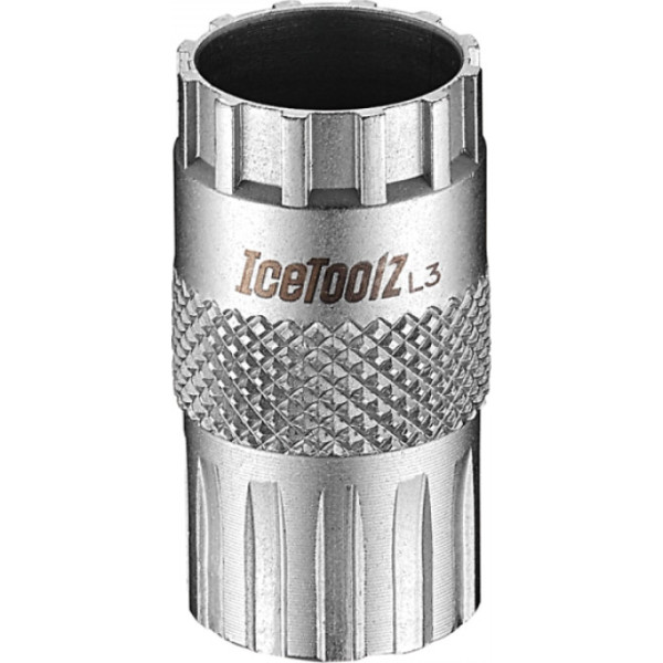 

Ключ ICE TOOLZ 09C5 съёмник кассет и трещоток, совместим с Shimano/Sram/SunRace/Chris King/Center Lock, используется с шестигранником 8 мм (#35V8) (TOO-91-11)