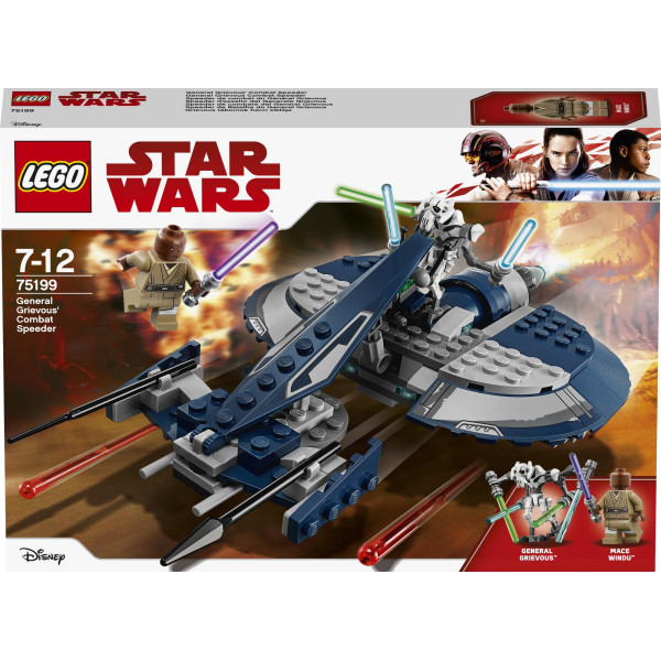 

Конструктор LEGO Star Wars Боевой спидер генерала Гривуса (75199)