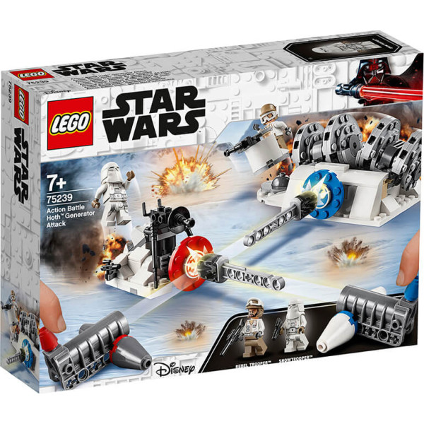 

Конструктор LEGO Star Wars Разрушение генераторов на Хоте (75239)