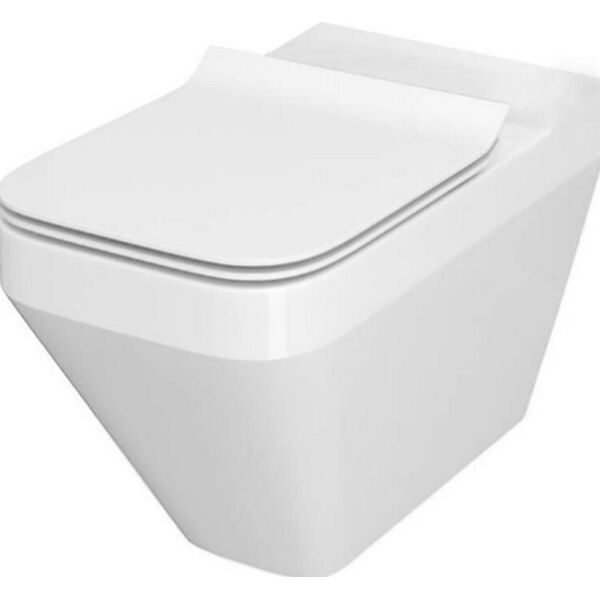 

Чаша унитаза Cersanit Crea Clean On прямоугольная с сиденьем Slim, K114-022