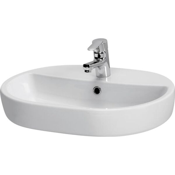 

Раковина Cersanit Caspia Oval 60 накладная, K11-0099-EX2