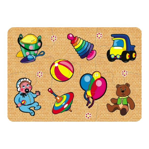

Пазл Бомик "Игрушки" 6 эл. (752)