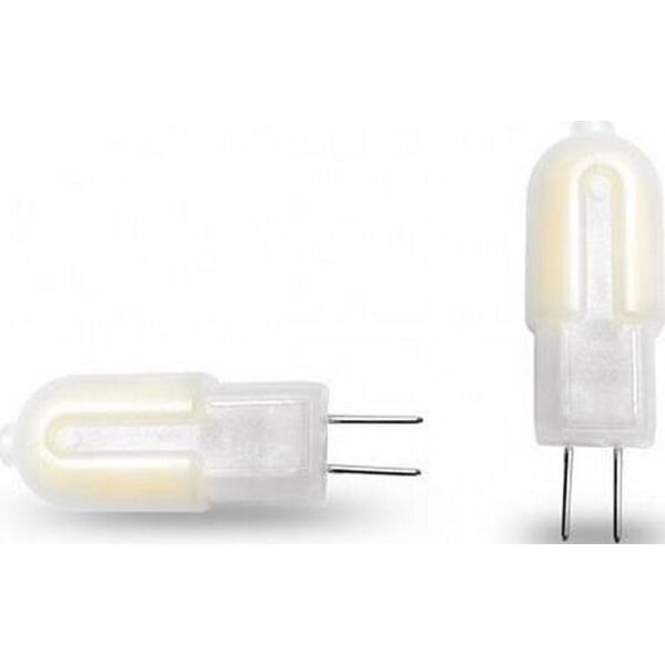 

Лампа светодиодная EUROLAMP капсульная Plastic G4 2W G4 3000K 12V (LED-G4-0227(12)P)