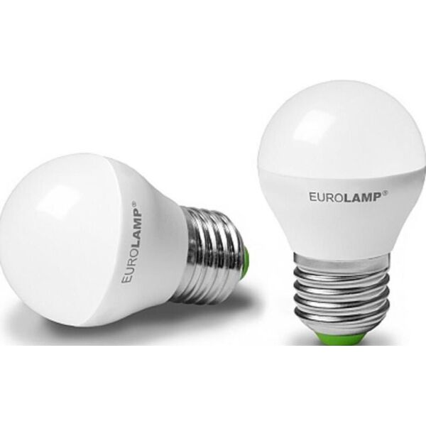 

Лампа светодиодная набор EUROLAMP ЕКО серія "Е" G45 5W E27 3000K1+1 (MLP-LED-G45-05273(E))