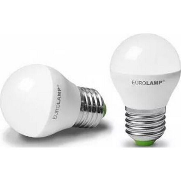 

Лампа светодиодная набор EUROLAMP ЕКО серія "Е" G45 5W E27 4000K1+1 (MLP-LED-G45-05274(E))