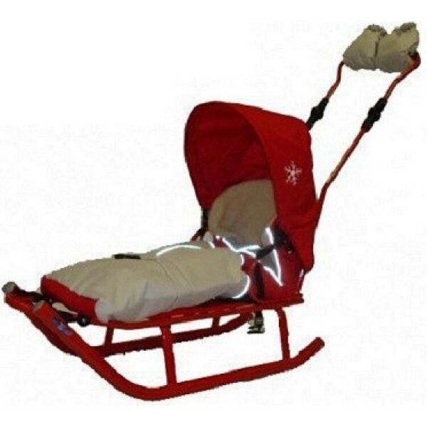 

Anmar Active (рег.ручка+капюшон+конверт+муфта) бордовый с серым (20813)