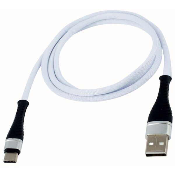

Кабель ProfCable USB-A 2.0 - USB Type C, 1 м (2-100) White