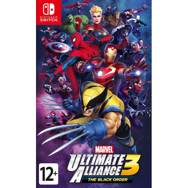 

Картридж с игрой Для Nintendo Switch Marvel Ultimate Alliance 3: The Black Order