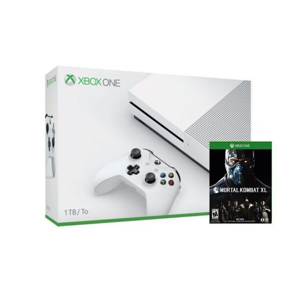 

Microsoft Xbox One S 1TB White + Mortal Kombat XL (Расширенная гарантия 18 месяцев)
