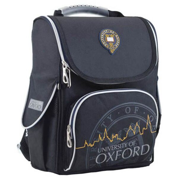 

Рюкзак школьный каркасный YES H-11 Oxford black, 34*26*14 (553294)