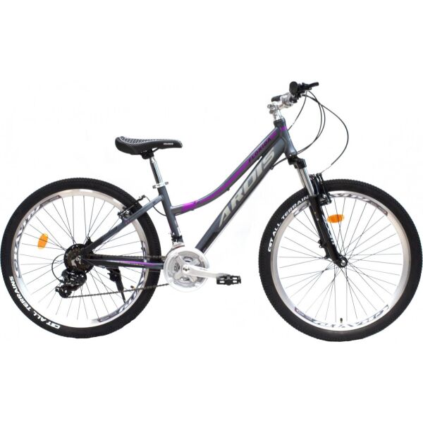 Акція на Велосипед ARDIS 26" FLORIDA 14" Серо-фиолетовый (0195S1) 2021 від Allo UA