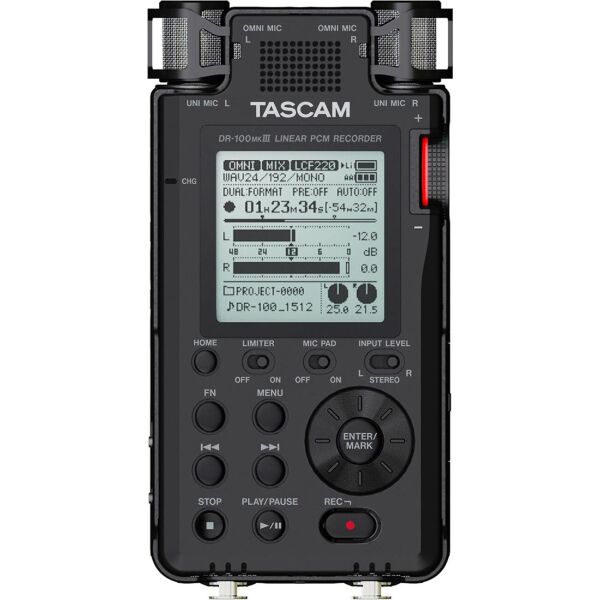 

Диктофон Tascam DR-100 MKIII