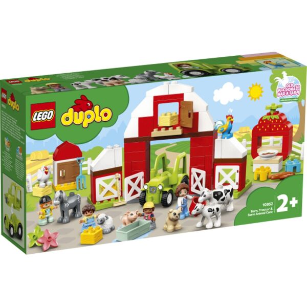 

LEGO® DUPLO Фермерский трактор, домик и животные (10952)