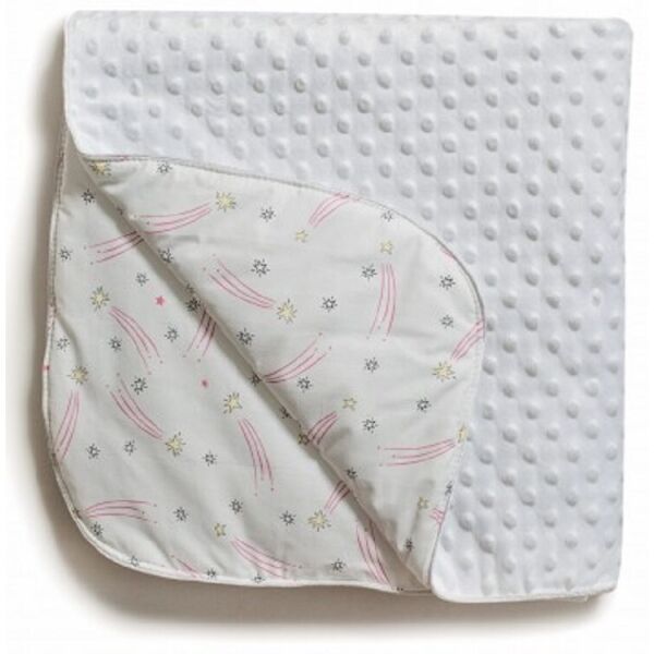 

Плед детский Twins Dolce Minky autumn 80x80 1465-DMK-01, white