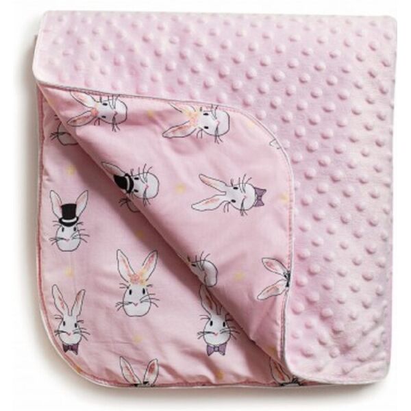 

Плед детский Twins Dolce Minky autumn 80x80 1465-DMK-08, pink