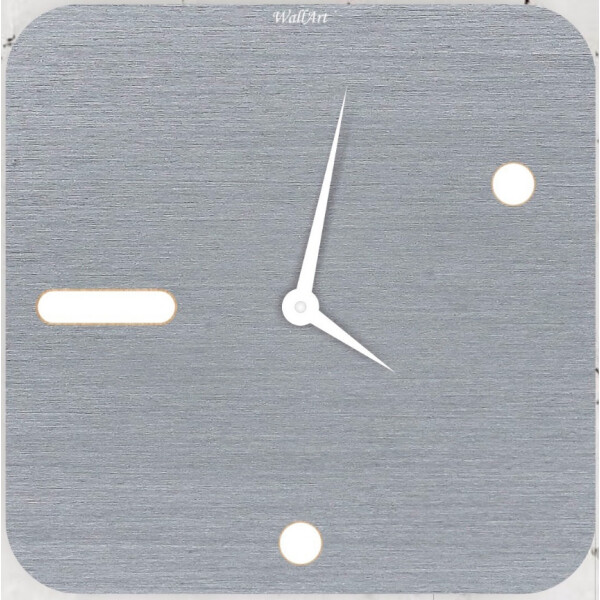 

Часы настенные WallArt Square серые (WA_Squ_0002)