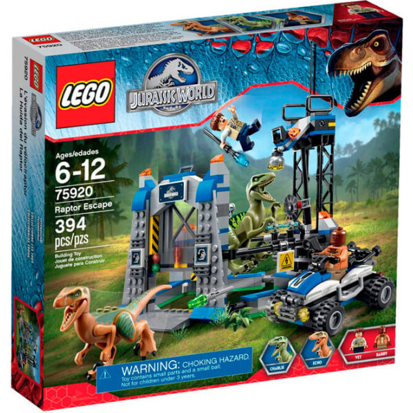 

LEGO Jurassic World Заточение раптора (75920)