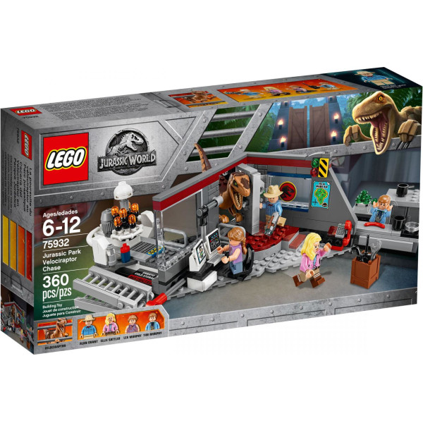 

Конструктор LEGO Jurassic World Охота на рапторов в Парке Юрского Периода (75932)