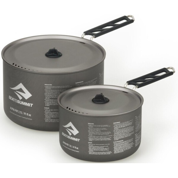

Набор из Двух Кастрюль Alpha Pot Set 2.0 И Grey (STS APOTASETM)
