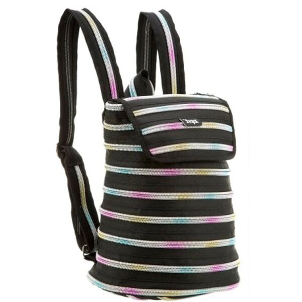 

Рюкзак ZIPIT ZIPPER Black&Rainbow Teeth (ZBPL-10)