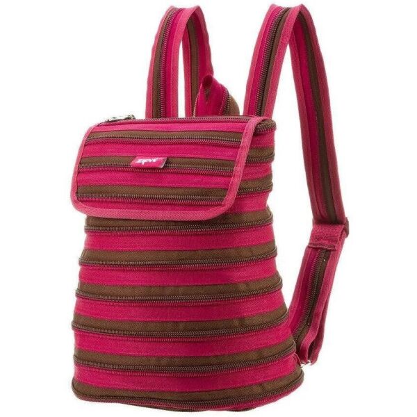

Рюкзак ZIPIT ZIPPER Fuchsia&Deep Brown (ZBPL-1)