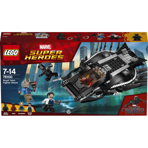 

Конструктор LEGO Super Heroes Нападение Королевского Когтя (76100)