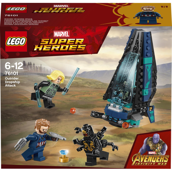 

Конструктор LEGO Super Heroes Атака всадников (76101)