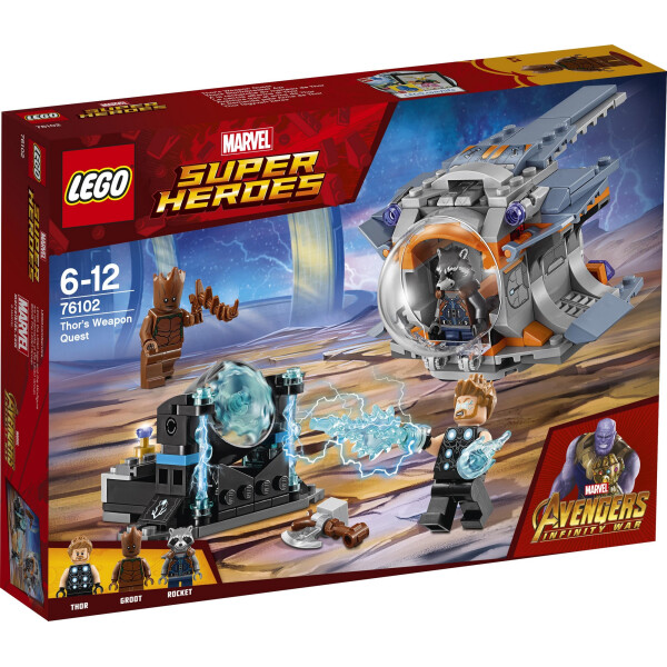 

LEGO Super Heroes В поисках оружия Тора (76102)