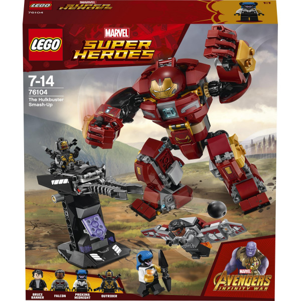 

Конструктор LEGO Super Heroes Бой Халкбастера (76104)