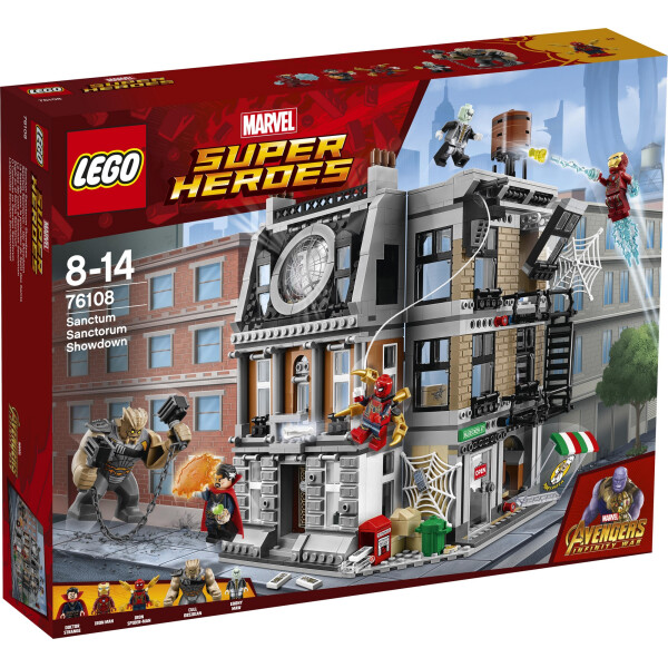 

LEGO Super Heroes Решающий бой в Санктум Санкторум (76108)