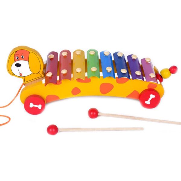 

Деревянная игрушка "Ксилофон" Metr+ MD 1659 30 см (Собака)