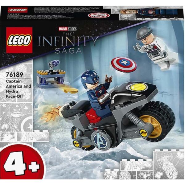 

LEGO Super Heroes Marvel Схватка Капитана Америки и «Гидры» (76189)