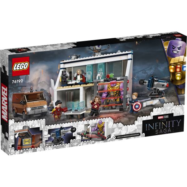 

LEGO® Marvel Super Heroes Avengers «Мстители: Финал» — решающая битва (76192)