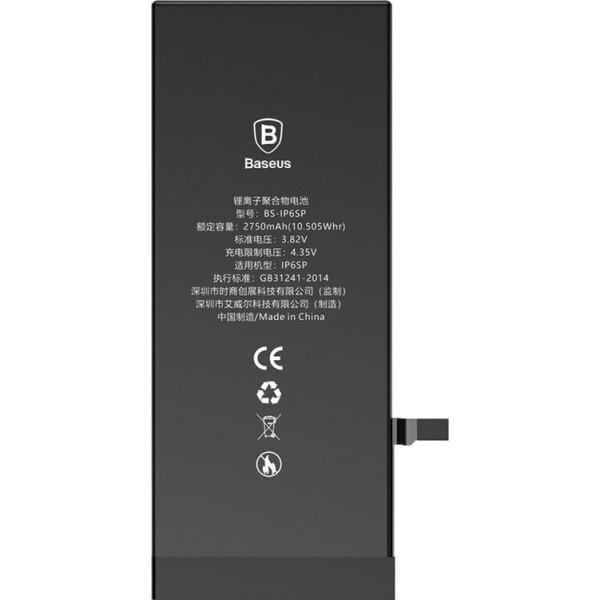 

Baseus Original батарея, аккумулятор для iPhone 6S Plus 3.82V 2750mAh