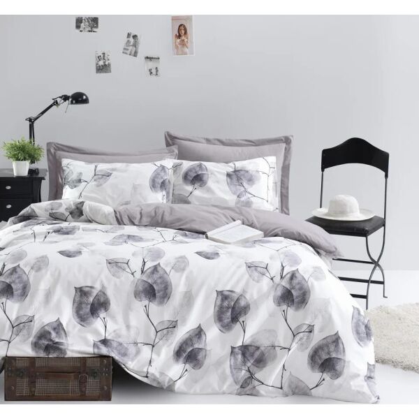 

Комплект постельного белья Lotus Home Perfect Ranforce - Crosby серый полуторный (svt-2000022267090)