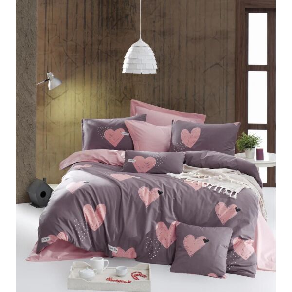 

Комплект постельного белья Lotus Home Perfect Ranforce - Hearts семейный (svt-2000022266925)