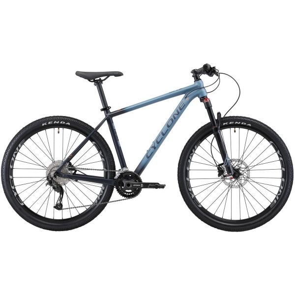 

Велосипед CYCLONE 27,5"LX 15"серо-черный(21-229) 2021