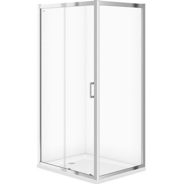 

Душевая кабина Cersanit Zip 100×80×190 прямоугольная, прозрачное стекло, S154-003