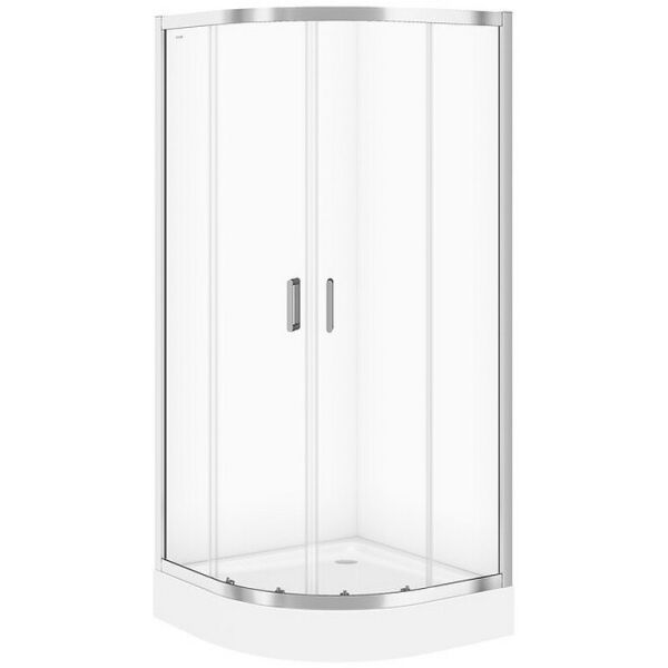 

Душевая кабина Cersanit Arteco 90X90X190 полукруглая, прозрачное стекло, S157-002