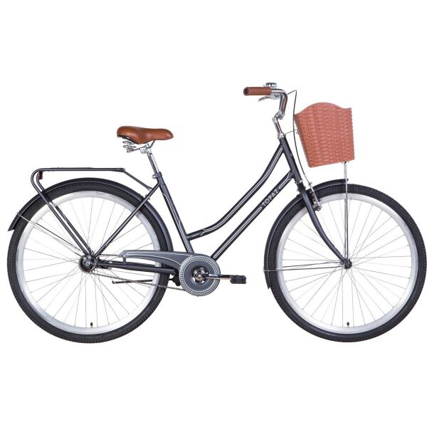 

Велосипед Dorozhnik TOPAZ 28" 19,5" черный (м) (OPS-D-28-235) 2021