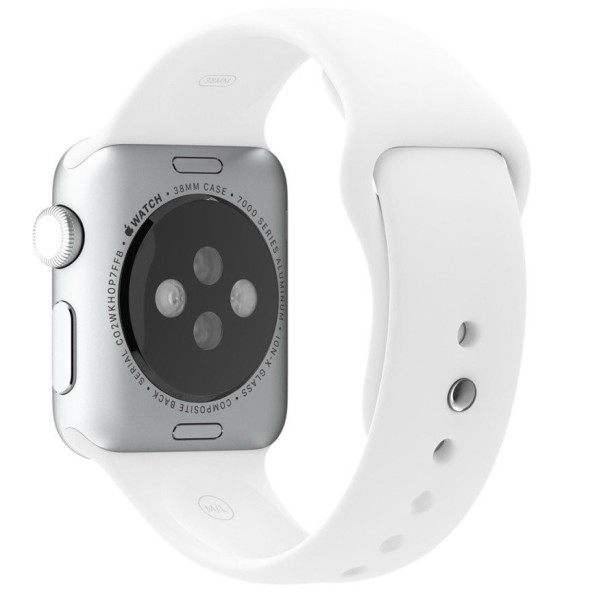 

Ремешок для Apple Watch 38/40 мм - Coteetci W3 белый