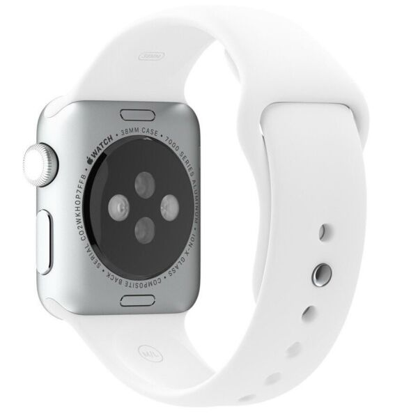 

Ремешок для Apple Watch 42/44 мм - Coteetci W3 белый