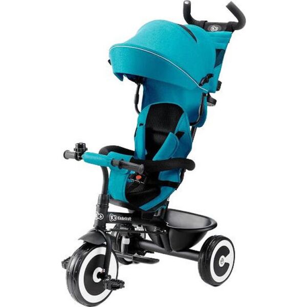 

Трехколесный велосипед Kinderkraft Aston Turquoise (KKRASTOTRQ0000)(00-00158373)