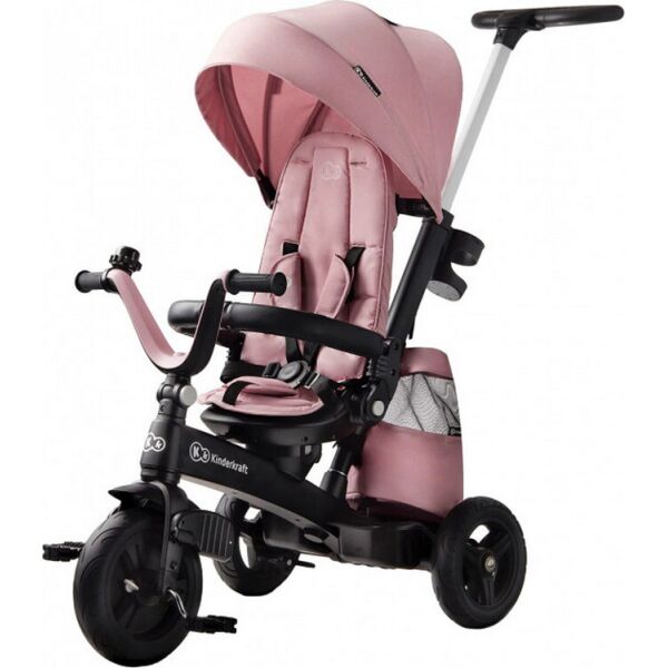 

Трехколесный велосипед Kinderkraft Easytwist Mauvelous Pink (KKRETWIPNK0000)(00-00176377)