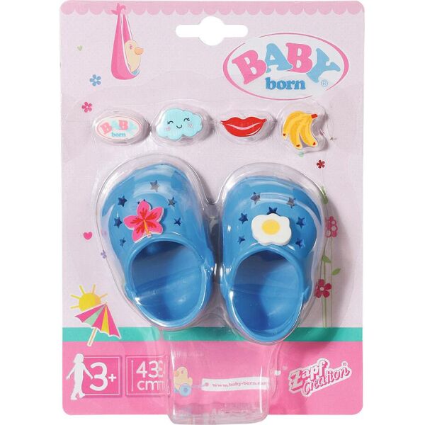 

Обувь для куклы BABY born - Праздничные сандалии с значками (828311-5)