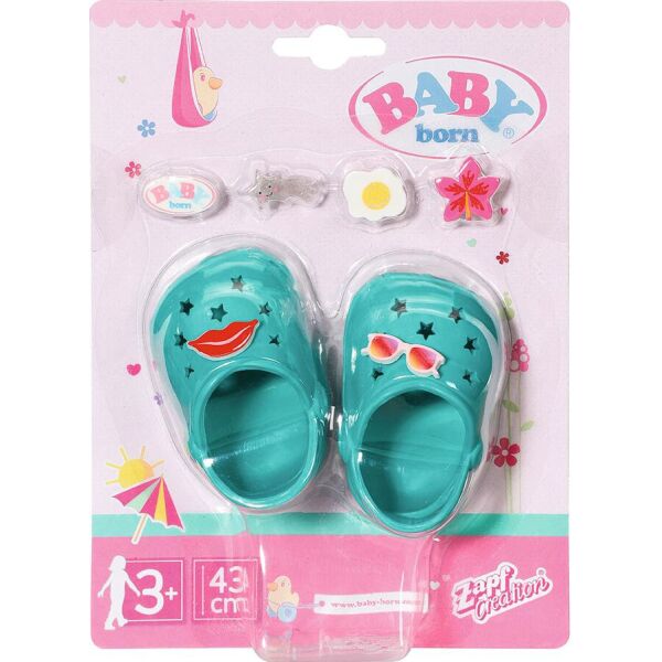 

Обувь для куклы BABY born - Праздничные сандалии с значками (828311-6)