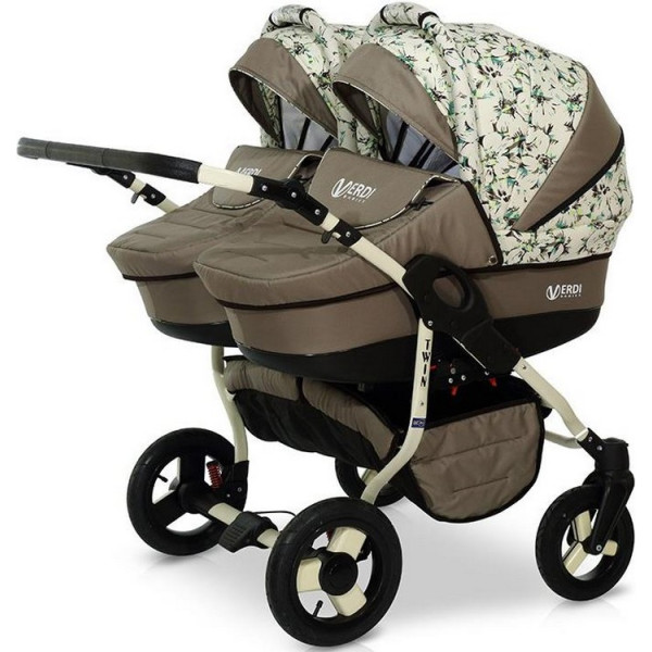 

Детская коляска для двойни Verdi TWIN 14
