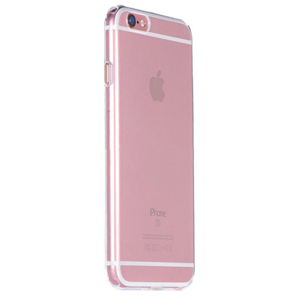 

Силиконовый чехол COTEetCI ABS прозрачный + розовый для iPhone 6 Plus/6S Plus