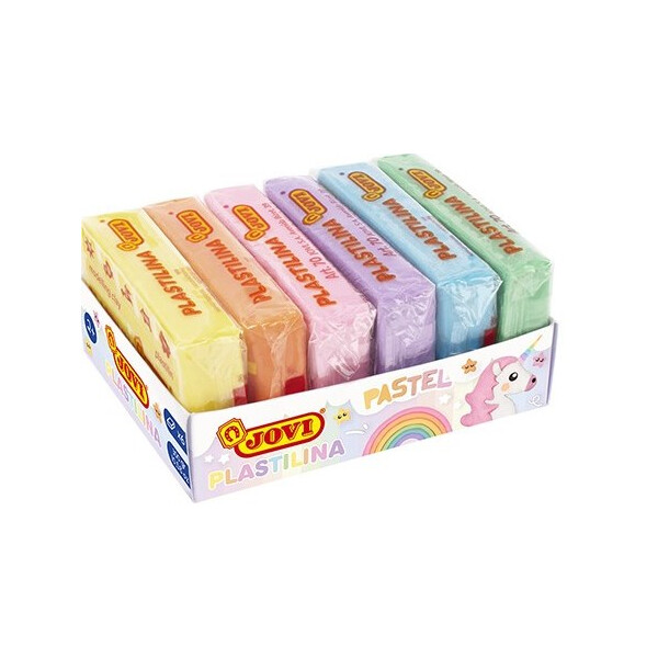 

Пластилин Jovi Pastel 6 цветов по 50г (70/6P)